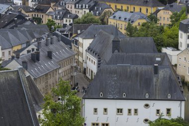 Lüksemburg şehri - Lüksemburg - 30 Haziran 2016: Güneşli yaz günü ben