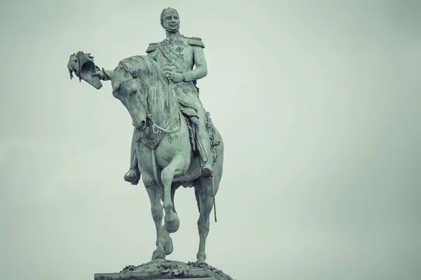 CITTÀ DEL LUSSEMBURGO - LUSSEMBURGO - 01 LUGLIO 2016: Statua del Gran Du — Foto Stock