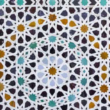 Fas Seamless modeli. Geleneksel İslam arka plan.