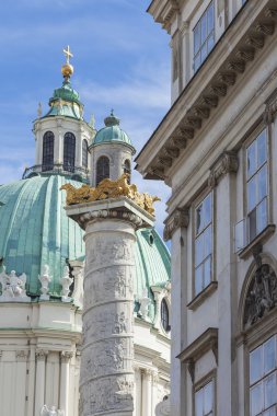 St. charles'ın Kilisesi (Borromeo'nun), Viyana, Avusturya