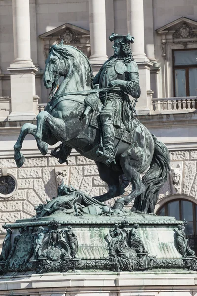 维也纳，奥地利，欧盟-2016 年 6 月 5 日︰ Maria Theresia 纪念碑, — 图库照片