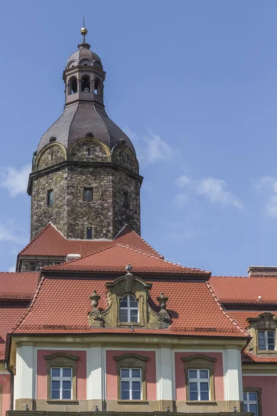 Wałbrzych, Polska - 07 lipca 2016: Zamek Książ w Wałbrzychu, w — Zdjęcie stockowe