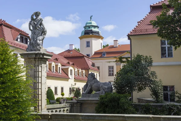 WALBRZYCH, POLONIA - 07 DE JULIO DE 2016: Castillo Ksiaz en Walbrzych, en — Foto de Stock