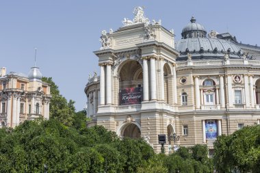 Odessa, Ukrayna - 02 Ağustos 2016: Odessa Ulusal Akademik T