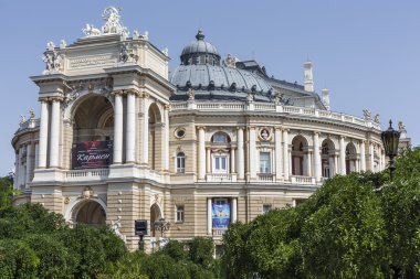 Odessa, Ukrayna - 02 Ağustos 2016: Odessa Ulusal Akademik T