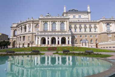 Odessa, Ukrayna - 02 Ağustos 2016: Odessa Ulusal Akademik T