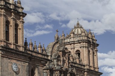 La Compania de İsa Kilisesi Plaza de Armas Meydanı'Cuzco, P
