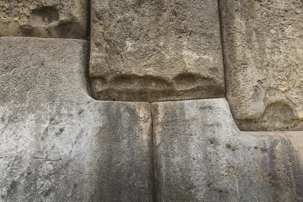 Colaboração das paredes de Sacsayhuaman, em Cusco, Peru — Fotografia de Stock