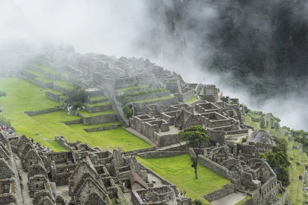 Nézd meg, az ősi inka város-ból Mach Picchu. A 15-ik században — Stock Fotó