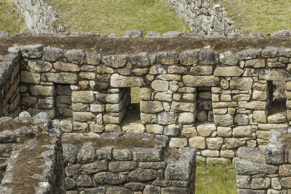 Weergave van de oude Inca stad Machu Picchu. De 15-eeuws — Stockfoto