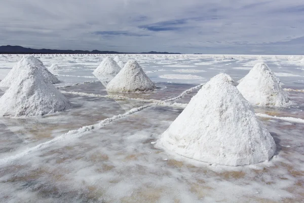 Salar de uyuni (zout plat), bolivia — Stockfoto