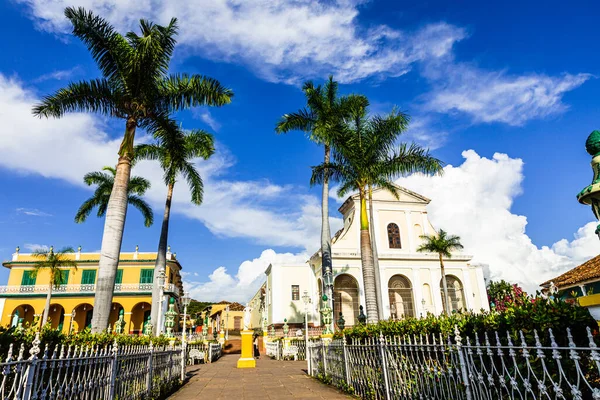 Koloniální Město Panoráma Trinidadu Kuba Světového Dědictví Unesco — Stock fotografie