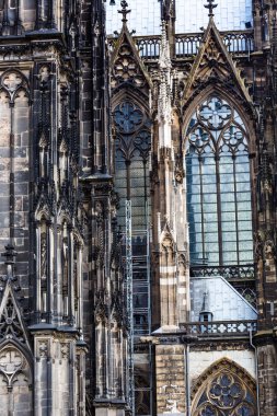 Köln Katedrali. Cephe detay
