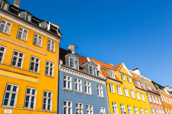 Traditionele architectuur in Kopenhagen, Denemarken. — Stockfoto