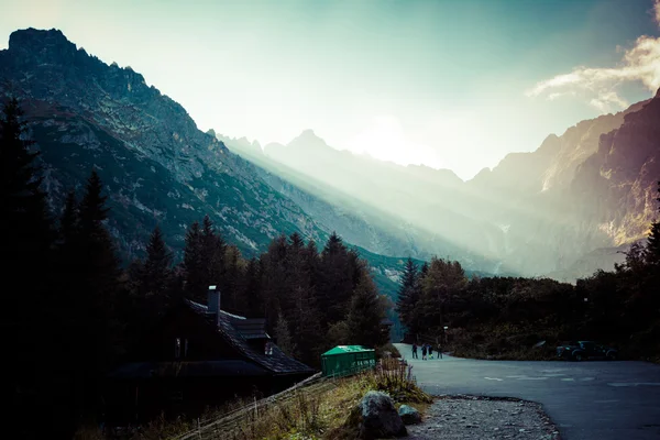 Mountains landscape.Tatra Mountains, Poland. — Stock Photo, Image