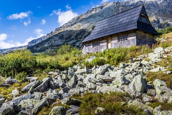 Vy över Tatrabergen från vandringsled. Polen. Europa. — Stockfoto