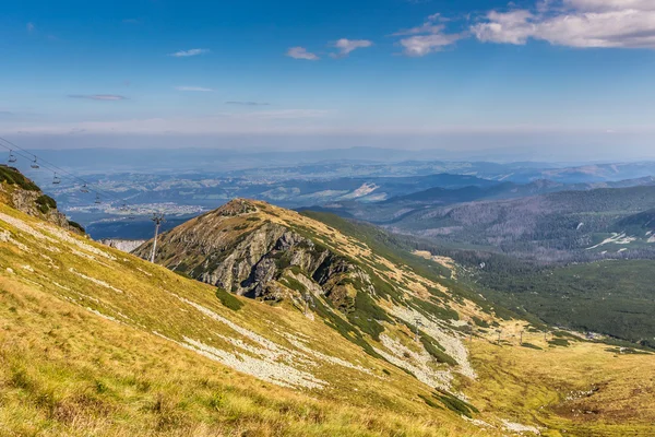 Kasprowy Wierch-toppmøtet i de polske Tatra-fjellene – stockfoto