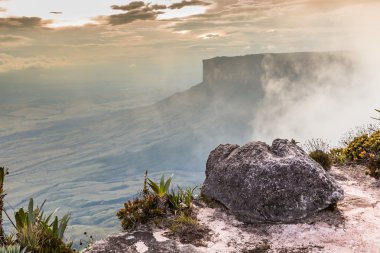 Roraima Yaylası Grand Sabana - Venezuela, Latin Amerika üzerinde görünümünden 