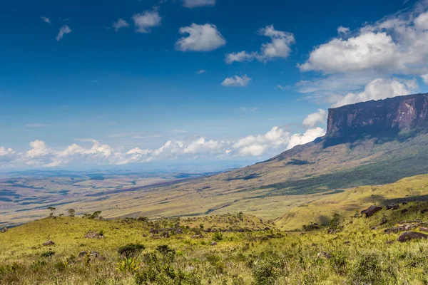 Roraima Yaylası Grand Sabana - Venezuela, Latin Amerika üzerinde görünümünden 