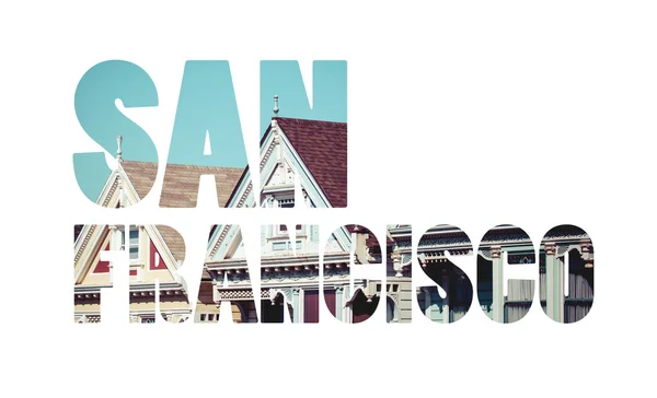 Alamo Square, San Francisco, USA — Stock Photo, Image