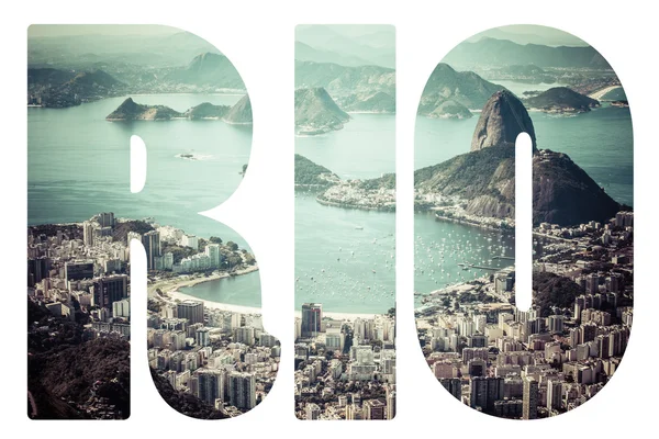 Word Rio de Janeiro, Brazilië. — Stockfoto