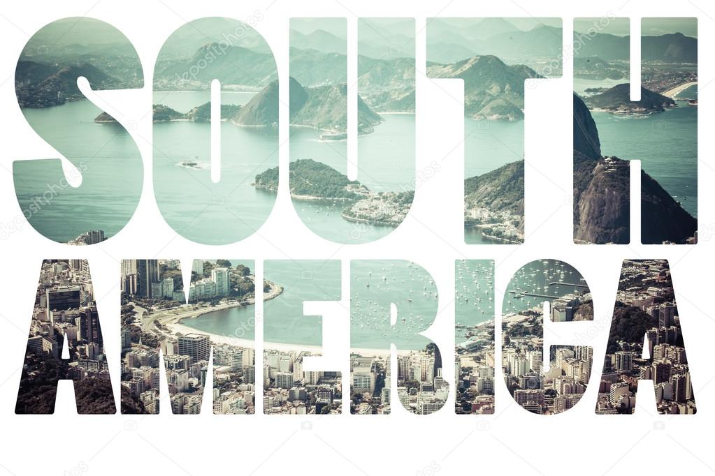 Word South America in Rio de Janeiro, Brazil. 