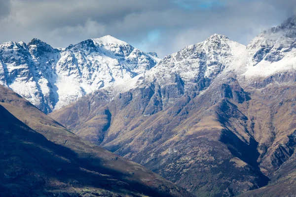 Gölün Güney Adası, Queenstown Yeni Zelanda manzara — Stok fotoğraf