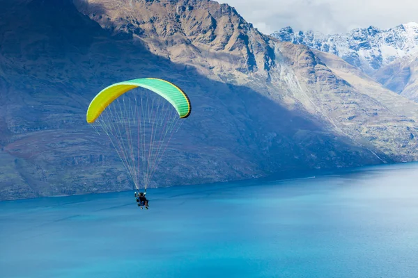 Queenstown padák — Stock fotografie