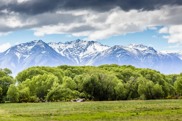 Vista del valle de Ohau - Nueva Zelanda — Foto de Stock