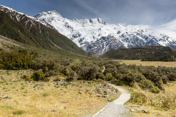 Vue du parc national du Mont Cook, Nouvelle-Zélande . — Photo