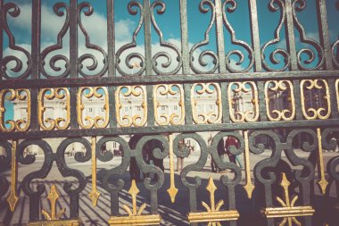 Palacio Real de Madrid ya da Royal Palace of Madrid Madrid şehir adlı İspanyol Kraliyet ailesinin resmi konutu olduğunu