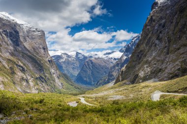 Fjordland Milli Parkı, Güney Alpler'in, Yeni Zelanda 