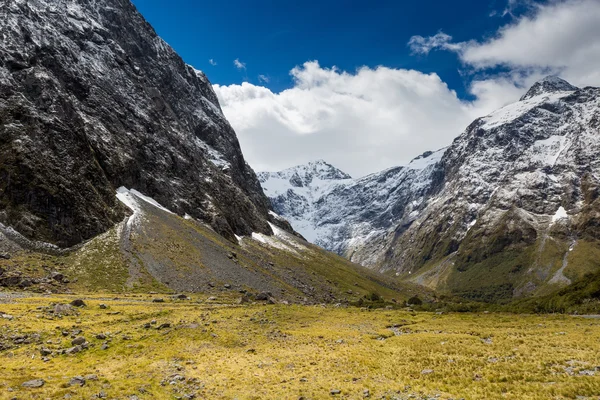 Fjordland εθνικό πάρκο, νότιες Άλπεις, Νέα Ζηλανδία — Φωτογραφία Αρχείου