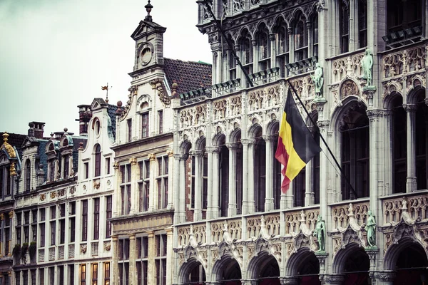 Grand Place v Bruselu Belgie — Stock fotografie