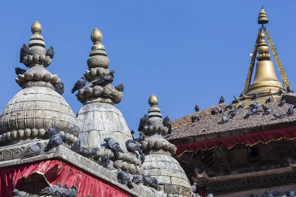 Den berömda Durbar square i Kathmandu, Nepal. — Stockfoto