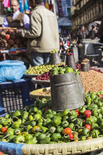 Marché local au Népal . — Photo