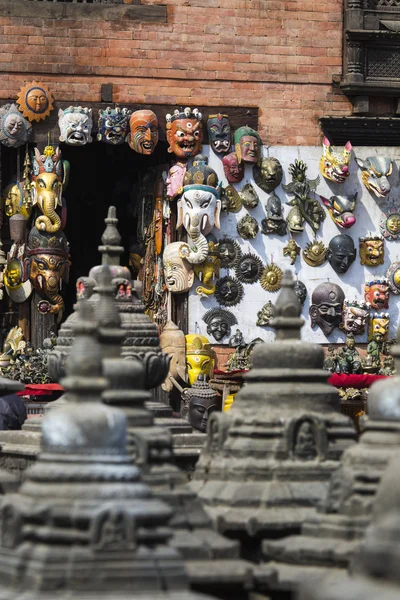 Swayambunath tempel in Kathmandu, Nepal — Stockfoto