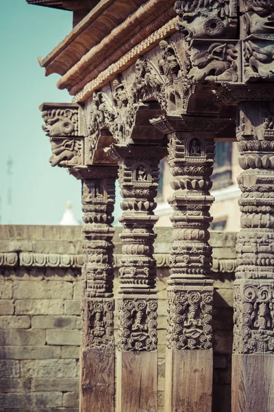Templos de la Plaza Durbar en Bhaktapur, Katmandú, Nepal . —  Fotos de Stock