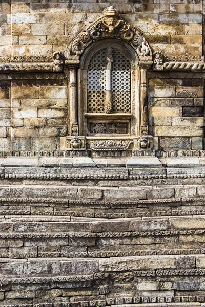 Durbar Square Bhaktapur, Katmandu, Nepal tapınakları. — Stok fotoğraf