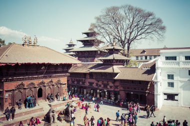 Kathmandu's Durbar Square, Nepal clipart