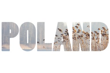 Kış zamanında Word Polonya.