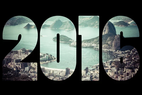 Palavra 2016 Rio de Janeiro, Brasil — Fotografia de Stock