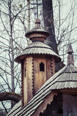 Zakopane, Polonya - 11 Mayıs 2015: Eski Kilisesi Czest Our Lady of