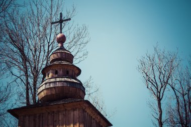 Zakopane, Polonya - 11 Mayıs 2015: Eski Kilisesi Czest Our Lady of