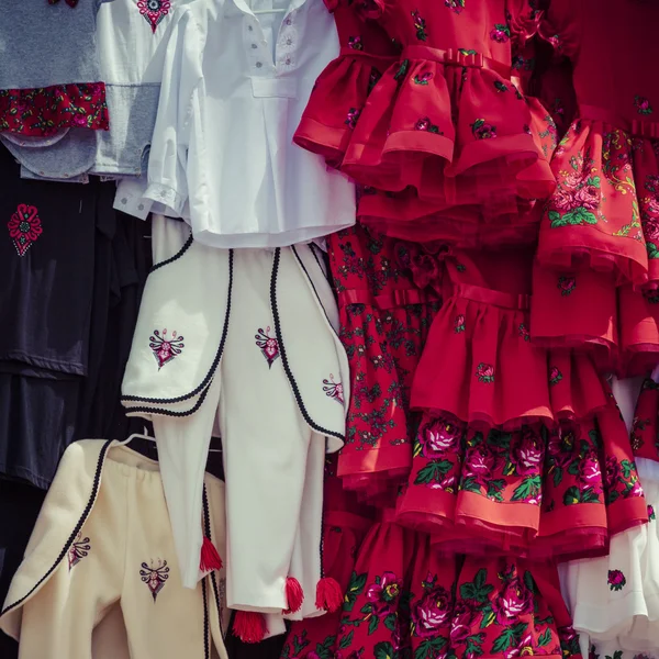 Традиционная одежда в Закопане, Польша . — стоковое фото