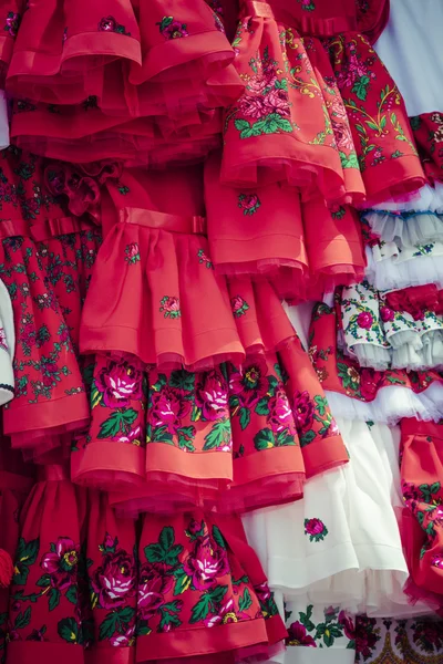 Traditional clothes in Zakopane, Poland. — Stock Photo, Image