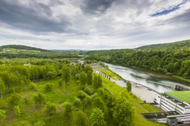 Peyzaj (Solina Gölü, Bieszczady, Polonya)