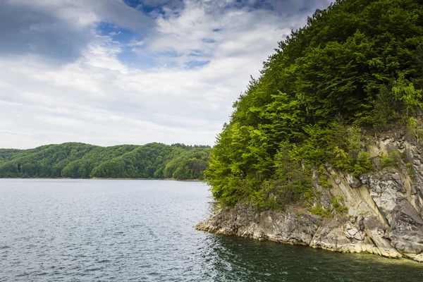 景观 (有赖于湖、 Bieszczady，波兰) — 图库照片