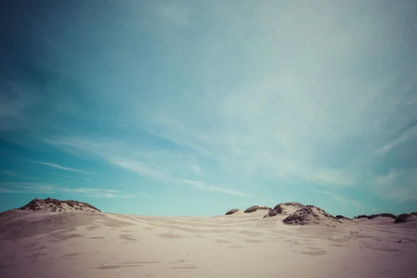 Moving dunes park near Baltic Sea in Leba, Poland — Stock Photo, Image