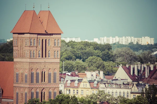 Saint Jacob church Torun (former Thorn) town, Poland. UNESCO si — Stock Photo, Image